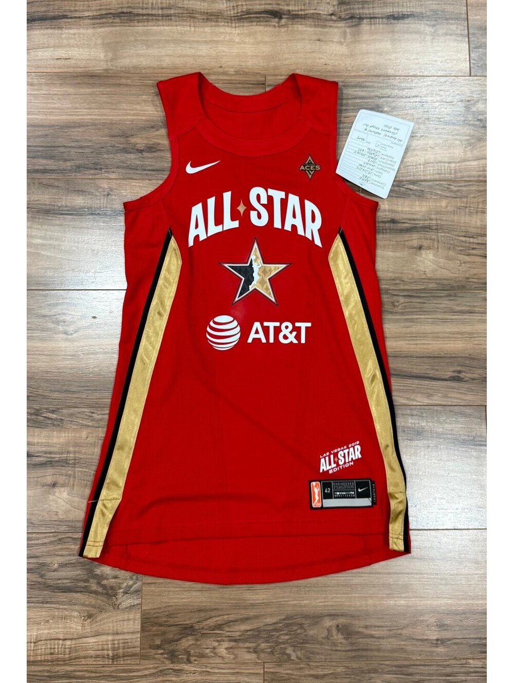 Nike WNBA 2019 All-Star Las Vegas Player Prototype Game Jersey Women's 42+4